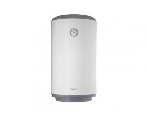 Водонагреватель термоэлектрический, Baxi, V 510 TD, накопительный, настенный, объём, л-100, эмалированная сталь, вертикальный, правосторонний, со встроенным змеевиком