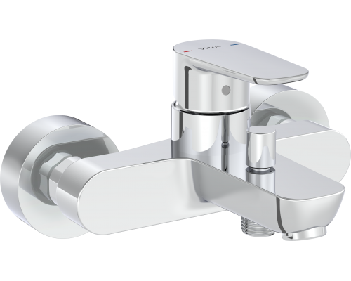 Смеситель для ванны с душем VitrA Flow Soft хром Смеситель для ванны с душем VitrA Flow Soft хром