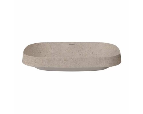 Kerama Marazzi Magica Раковина встраиваемая сверху, 65.5х42см., без отв., цвет: бежевый камень. MA.wbi.65\STB Kerama Marazzi Magica Раковина встраиваемая сверху, 65.5х42см., без отв., цвет: бежевый камень. MA.wbi.65\STB