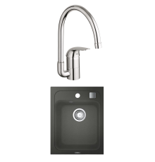 Комплект Мойка Grohe K700 + Смеситель Euroeco