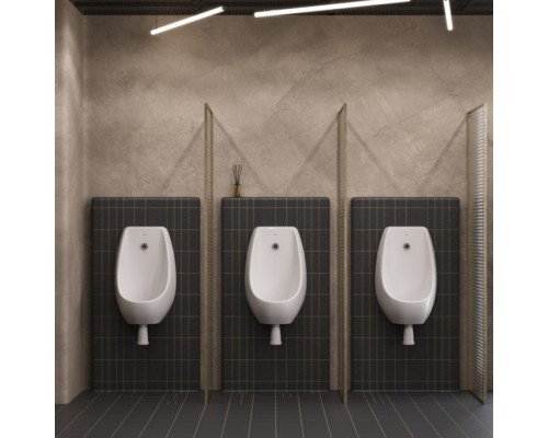 Roca Access Писсуар подвесной, ИК сенсор, задний подвод воды, цвет: белый. Z.RU93.1.018.1,  Z.RU93.0.835.9