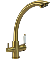 Смеситель для кухни Seaman Barcelone SSL-5382-GS gold satin