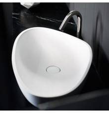 Agape Drop Раковина 67x44.2x18 см, без отв., цвет: белый. ACER1098LZ *0