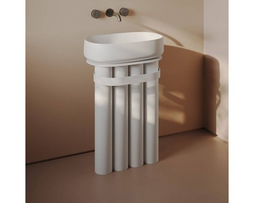 Artceram Church Тумба с раковиной 71х53х34см., напольная, цвет: белый матовый. BRL003 05 00,  ACA086 05