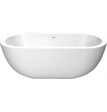 Акриловая ванна BelBagno BB27 150x80 см, отдельностоящая, овальная
