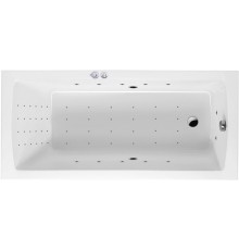 Акриловая ванна Excellent Aquaria Aquaria WAEX.AQU17.NANO 170x75 см, с гидромассажем, со сливом-переливом 170x75