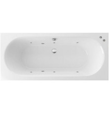 Акриловая ванна Excellent Oceana WAEX.OCE16.SOFT 160x75 см, с гидромассажем, с каркасом, со сливом-переливом