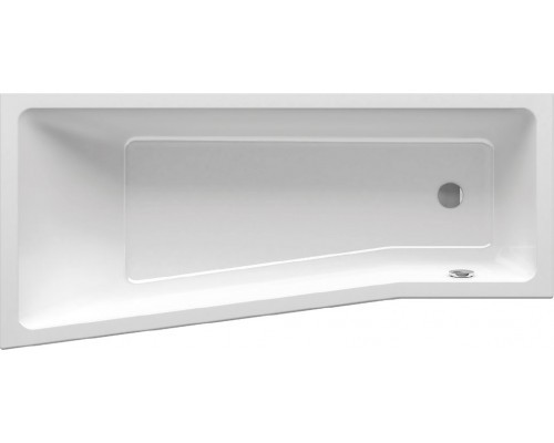 Акриловая ванна Ravak BeHappy II R 170x75 см, с ножками, асимметричная