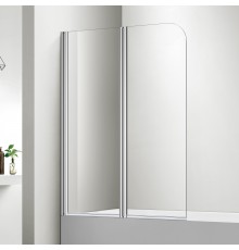 Шторка на ванну AQUATEK AQ DEL SBA 10015CH 100х150 см