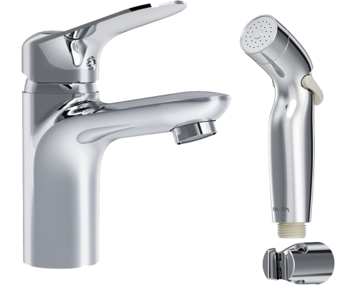 Смеситель для раковины AM.PM Sunny F85C03000 с гигиеническим душем