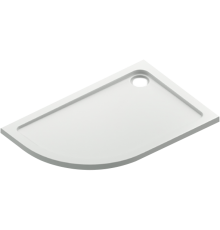 Поддон для душа STWORKI Хельсинки 120x80 R, с сифоном и экраном