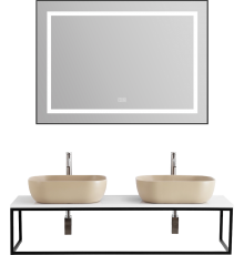 Мебель для ванной комнаты BelBagno Etna Kraft 120 столешница EK-120-2-BL
