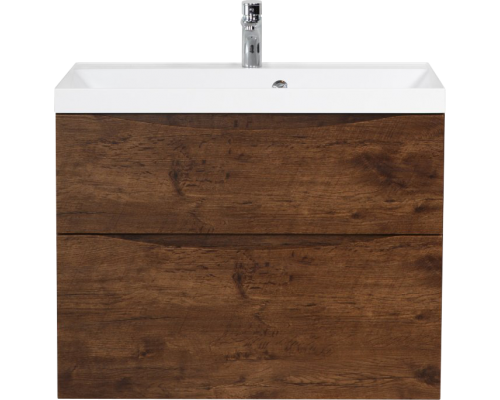 Тумба с раковиной BelBagno Marino H60 rovere moro, 80 см