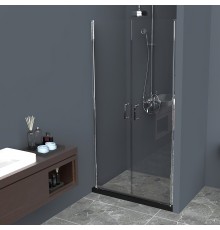 Душевая дверь в нишу BelBagno Uno B-2-100-C-Cr стекло прозрачное