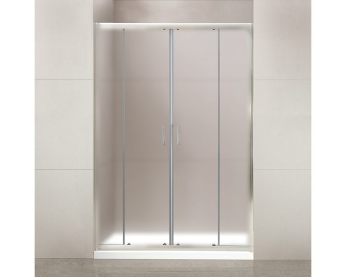 Душевая дверь в нишу BelBagno Uno 195 BF 2 180 P Cr стекло текстурное
