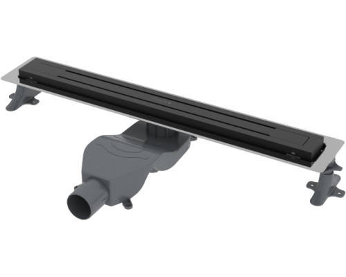 Душевой трап (лоток) Boheme Premium Trendy 80 см, черный