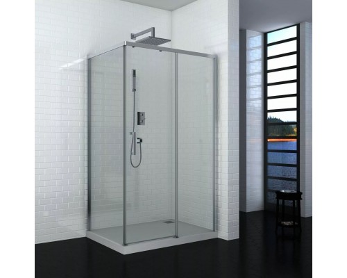 Душевой уголок Ceruttispa Vito 110 R 110х80, профиль хром