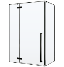 Душевой уголок Ceruttispa C1А 120x90, профиль черный