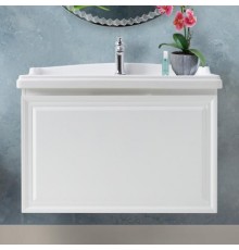 Тумба с раковиной Cezares Giubileo 80, bianco ludido, 1 ящик