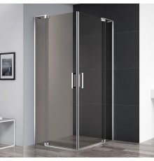 Душевой уголок Cezares Slider A 2 80/90 BR Cr профиль хром, стекло бронза