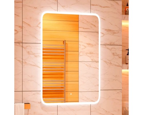 Зеркало CONTINENT Glamour 70х120 с подсветкой