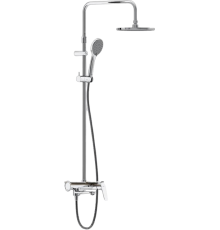Душевая стойка Damixa Jupiter 977730000 хром, с полочкой