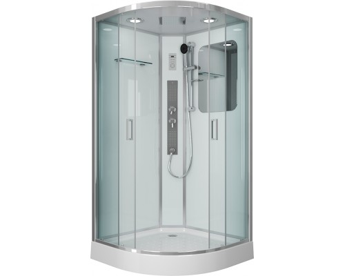 Душевая кабина Niagara Premium NG-6002-01G 100х100х210, с низким поддоном