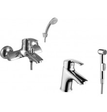 Комплект для ванной Lemark Strike LM1102C + LM1116C