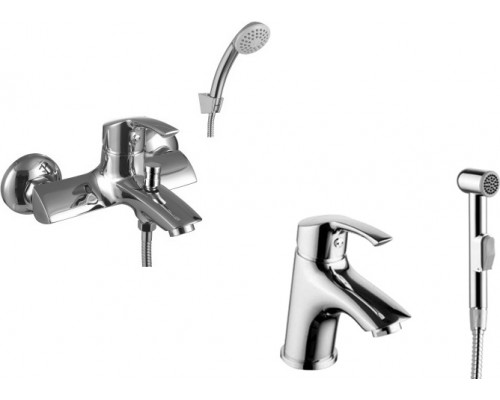 Комплект для ванной Lemark Strike LM1102C + LM1116C