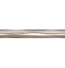 Бордюр Alma Ceramica Plesso BWU53PLS406 глянцевый рельефный