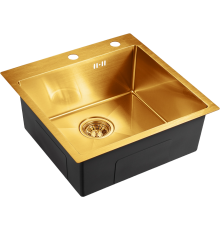 Мойка кухонная Emar PVD EMB-117A  PVD Nano Golden
