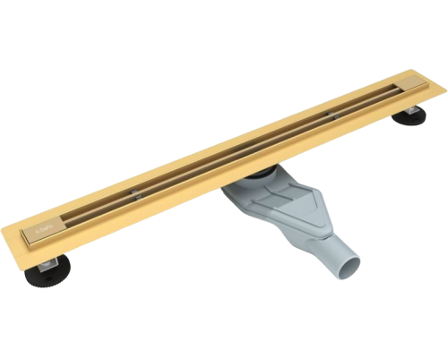Душевой трап (лоток) Esbano Slim Line 80 cм, матовое золото
