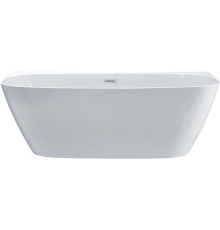 Акриловая ванна Esbano San Marino 170x80 см, отдельностоящая, белая, овальная, со сливом-переливом