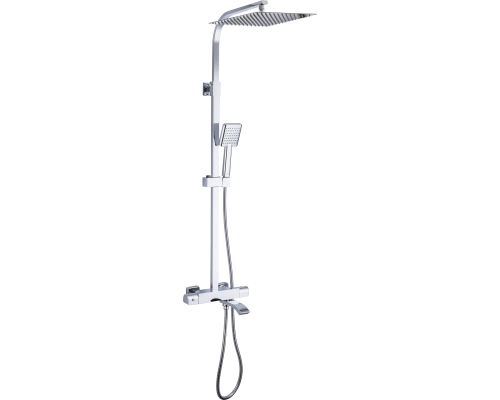 Душевая стойка Gappo G07 G2407-40 с термостатом, хром