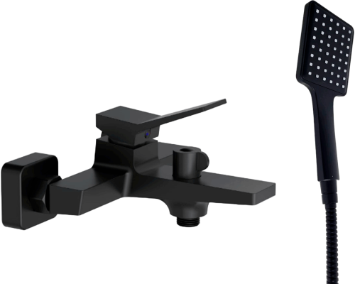 Смеситель для ванны с душем Haiba HB60818-7 черный