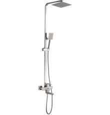 Душевая стойка Haiba HB803 сталь