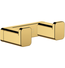 Крючок Hansgrohe AddStoris 41755990 двойной, полированное золото