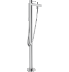 Напольный смеситель для ванны с душем Hansgrohe Finoris 76445000 хром