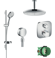 Душевой комплект Hansgrohe Raindance Select E 300 27337000+26630000+27506000+15708000+1800180