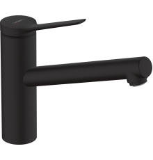 Смеситель для кухни Hansgrohe Zesis M33 74802670 черный матовый