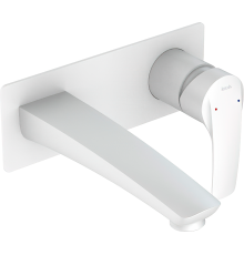 Смеситель для раковины IDDIS Ray RAYWT00i65 С ВНУТРЕННЕЙ ЧАСТЬЮ  белый