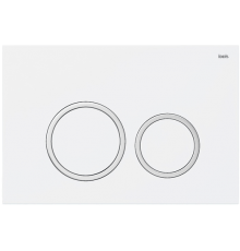 Кнопка смыва IDDIS Unifix UNI03WCi77 003, белая/хром