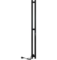 Полотенцесушитель электрический Indigo Style Pro LSPRE120-10BRRt черный муар