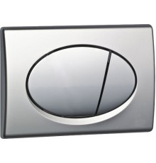 Кнопка смыва AlcaPlast ALCA M72 хром матовый