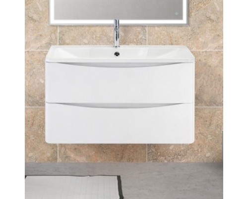 Тумба под раковину BelBagno Acqua 80 подвесная, bianco lucido