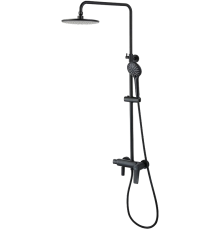 Душевая стойка Lemark Bronx LM3762BL черная