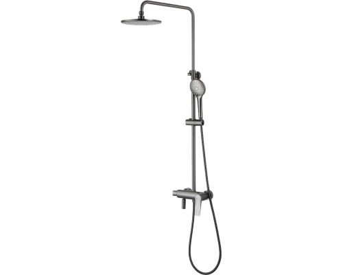 Душевая стойка Lemark Bronx LM3762GM графит