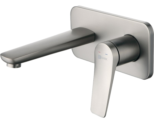 Смеситель для раковины Lemark Bronx LM3726GM С ВНУТРЕННЕЙ ЧАСТЬЮ  графит