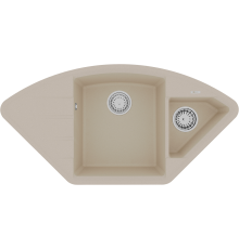 Мойка кухонная Lemark Irkana 980 9910044 бежевая