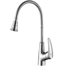 Смеситель для кухни Lemark Linara LM0413C с гибким изливом